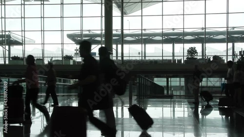 Hong Kong International Airport passenger