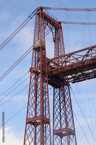 Hanging Bridge of Biscay in Portugalete