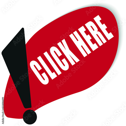 RED BANNER ILUSTRATION STAIN CLICK HERE