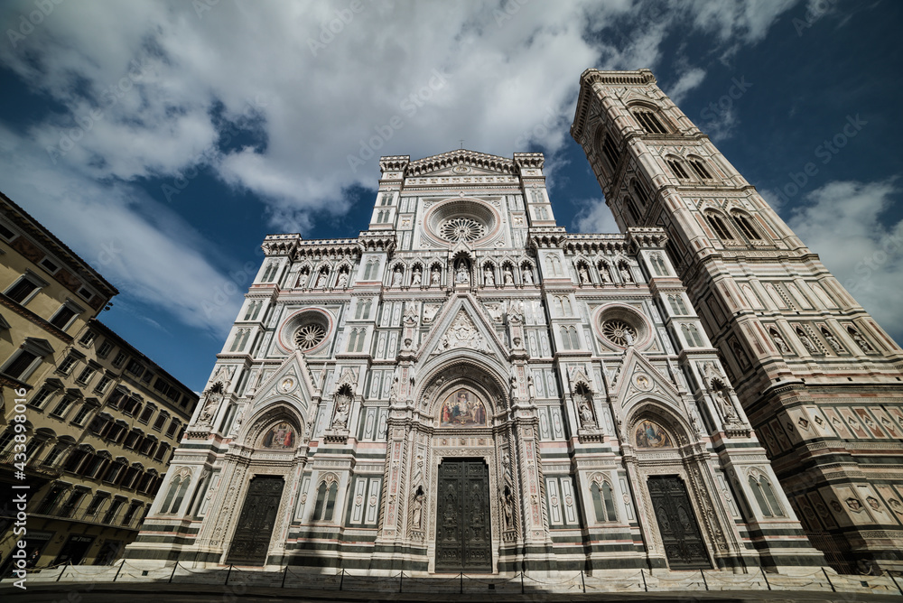 Sunny day on the Florence cathedral