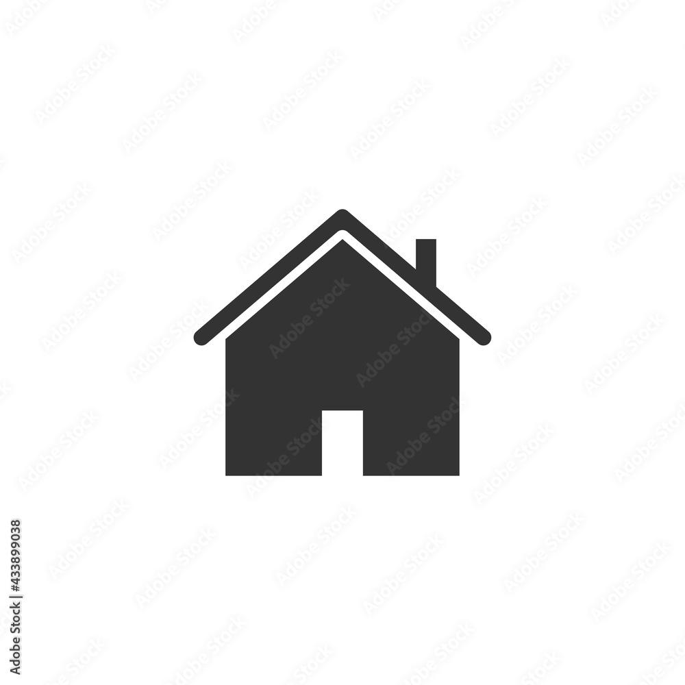 Home icon isolated on white background. House symbol modern, simple, vector, icon for website design, mobile app, ui. Vector Illustration Home icon isolated on white background. House symbol modern, simple, vector, icon for website design, mobile app, ui. Vector Illustration