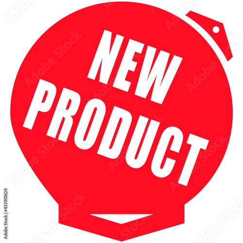 RED BANNER ILUSTRATION WHEEL ARROW NEW PRODUCT