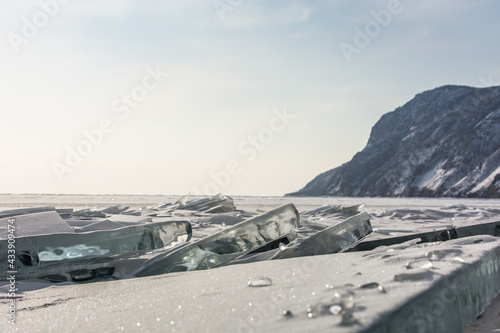Baikal Lake in winner, Russia © pptara