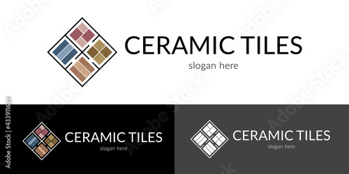 Creative ceramic tiles logo