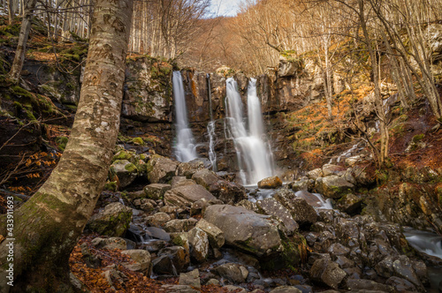 Cascate del Dardagna in primavera photo