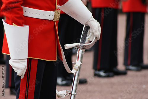 Konstfotografi British Changing of the Guard at Buckingham Palace