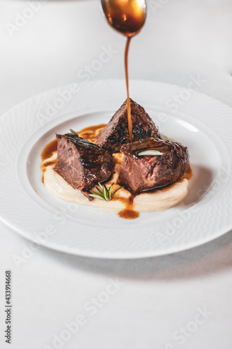 Quadro su tela food gourmet dessert michelin star dolce salato pasticceria pastry chef commis c