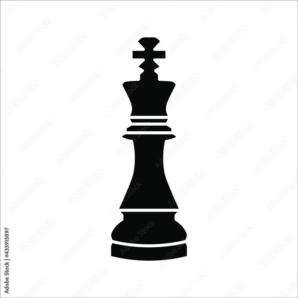 Chess icon Vector Illustration on the white background. color editable eps 10 Chess icon Vector Illustration on the white background. color editable eps 10