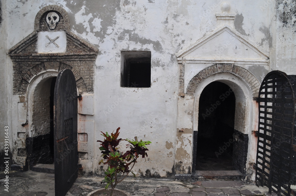 Old European fort in the city of Elmina, Ghana. Old European fort in the city of Elmina, Ghana.
