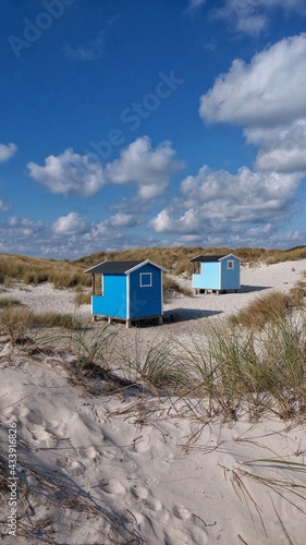 Huts on the beach Sweden, swedish huts