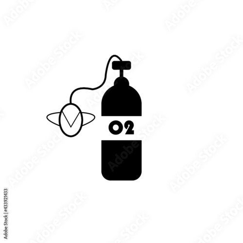 The oxygen cylinder for the urgent patient