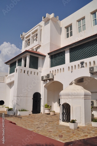 Former house of the president, in Accra, Ghana.