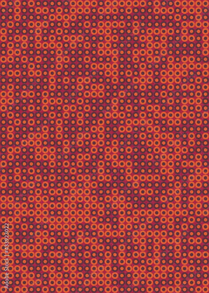 Obraz premium Abstract Geometric Pattern generative computational art illustration