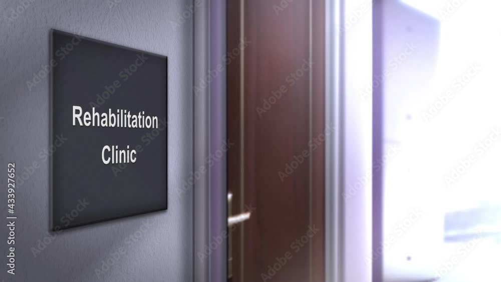 Office Entry Sign Series in a corporate modern hallway for business - Rehabilitation Clinic
Office Entry Sign Series in a corporate modern hallway for business - Rehabilitation Clinic