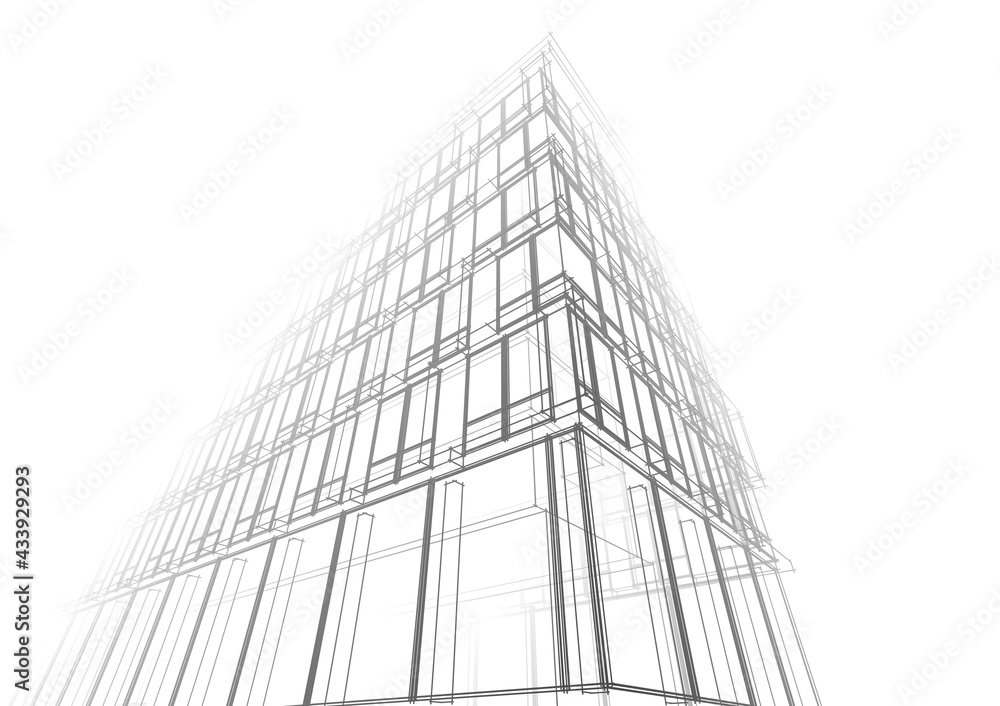Abstract architectural wallpaper digital background Abstract architectural wallpaper digital background
