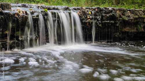 Riezupe waterfall  near Kuldiga  Latvia.