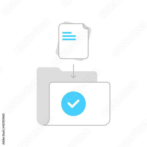 drag and drop, download, save file concept illustration flat design vector eps10. modern graphic element for landing page, empty state ui, infographic, icon, etc