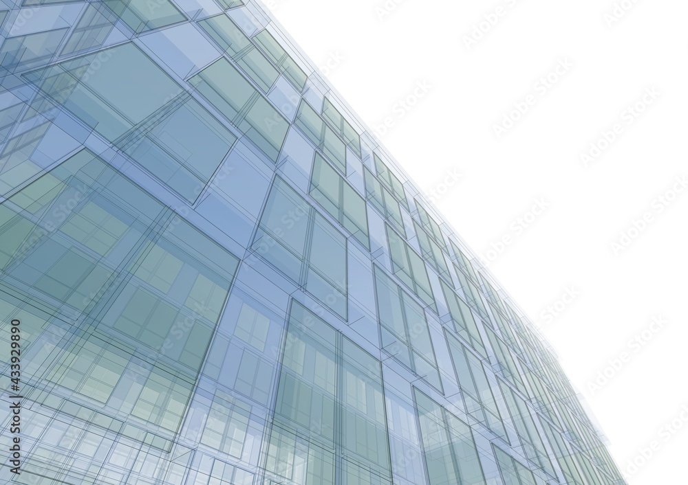 Abstract architectural wallpaper digital background