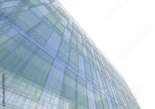 Abstract architectural wallpaper digital background