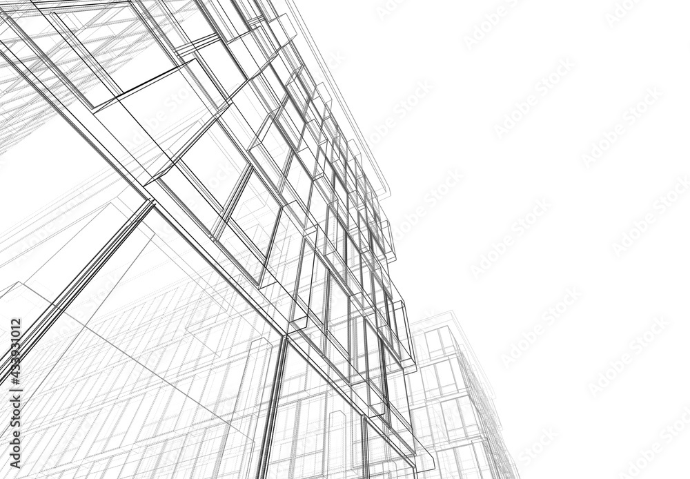 Abstract architectural wallpaper digital background Abstract architectural wallpaper digital background