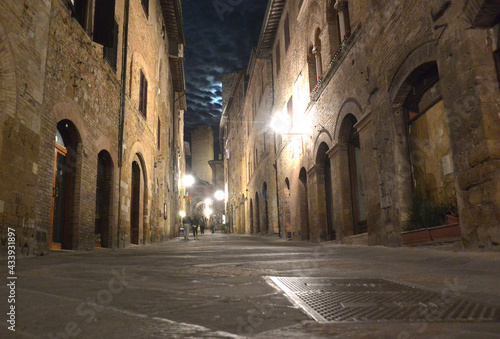 San Gimignano, Italy, old town