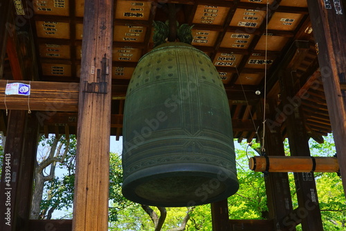 Daibonsho (Big Bell) at Zojoji Temple in Japan - 日本 東京 増上寺 鐘楼堂 photo