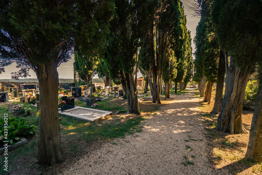 Friedhof von Groznjan, Kroatien