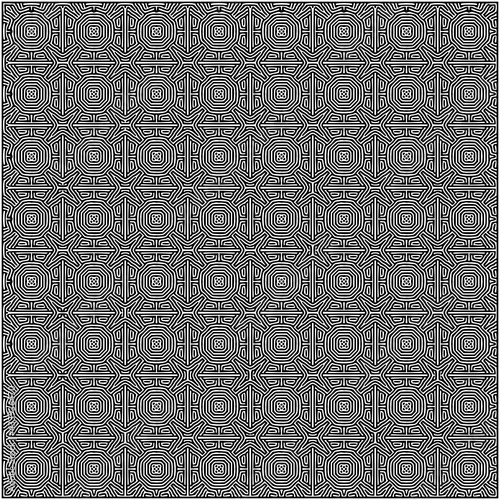 Hypnotic Tile