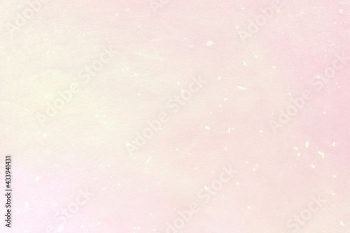 Japanese traditional paper 'washi' texture with yellow peach pink gradation pattern