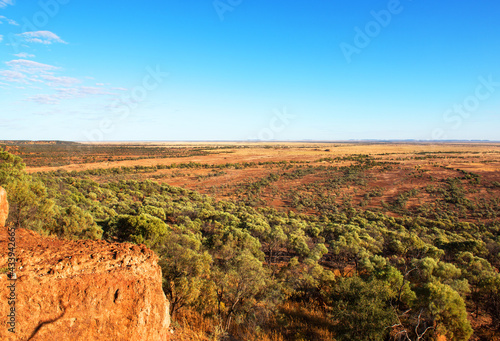 The Plains surrounding the town of Winton, in western Queensland, Australia