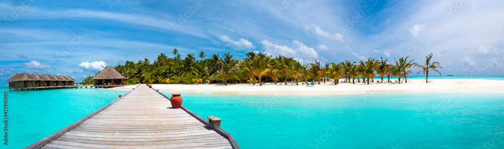 Panorama Landscape of Maldives