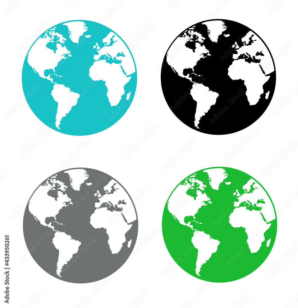 world globe vector illustration world globe vector illustration