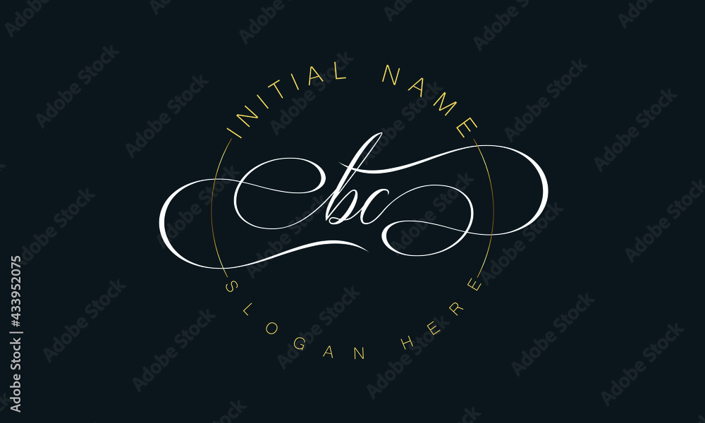 BC/CB cursive letter stylish luxury logo in golden and white color, BC/CB letter logo design, BC/CB Business abstract vector logo monogram template with thumbnails.
BC/CB cursive letter stylish luxury logo in golden and white color, BC/CB letter logo design, BC/CB Business abstract vector logo monogram template with thumbnails.