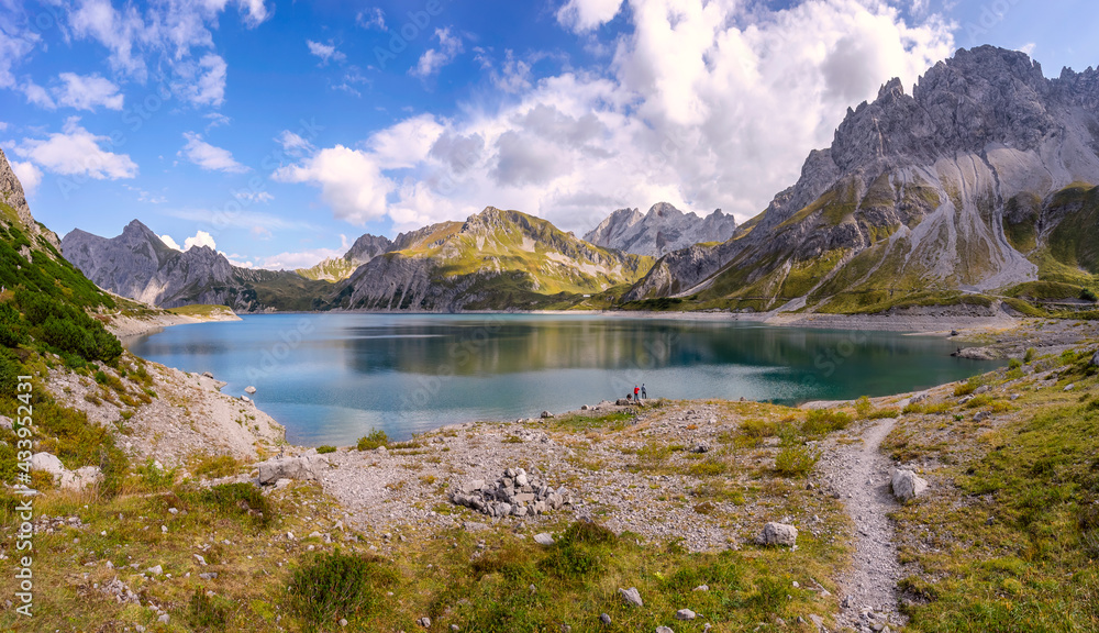 lake in the Alps mountains, Austria lake in the Alps mountains, Austria