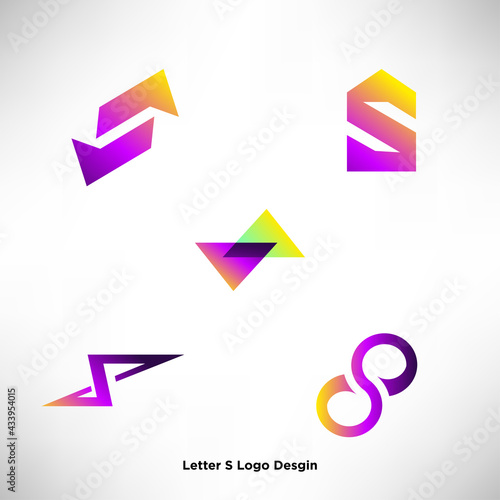 Set Bundle Modern Letter S Logo Design Free Download Set Bundle Modern Letter S Logo Design - GFXLoad
