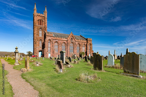 Dunbar Collegiate Church is renowned as having been the first collegiate church, in 1342, to have been established in the Lothians. photo