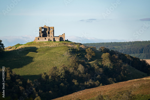 Auchindoun Castle - 15th-century castle located in Auchindoun near Dufftown in Moray, Scotland photo