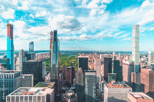 Central Parck from above in New York
