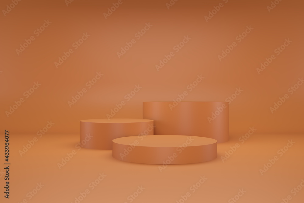 Background 3d orange rendering with cylinder podium and minimal in abstract composition, 3d render, 3d illustration
Background 3d orange rendering with cylinder podium and minimal in abstract composition, 3d render, 3d illustration
