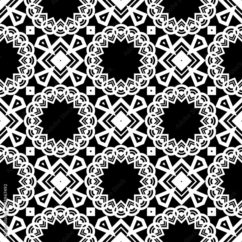 Fototapeta premium Design seamless decorative pattern