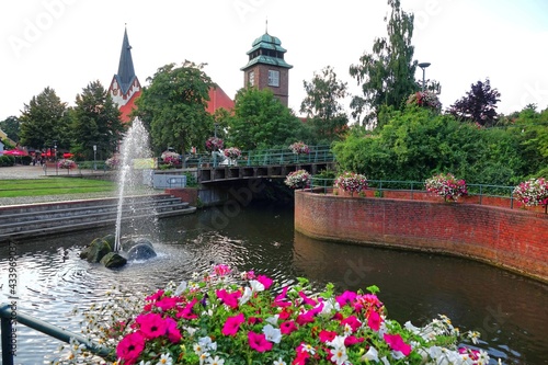 St.-Willehadi-Kirche und Schlauchturm in Osterholz-Scharmbeck photo