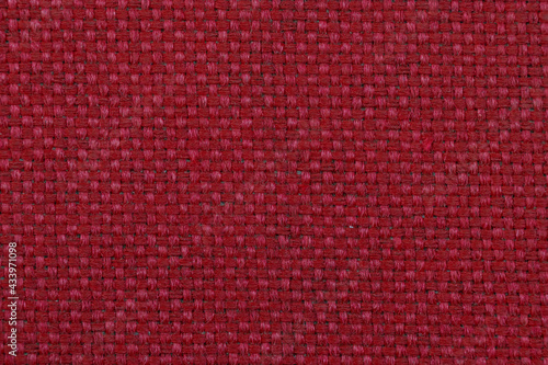 Red tissue macro photography nylon multi thread texture pattern