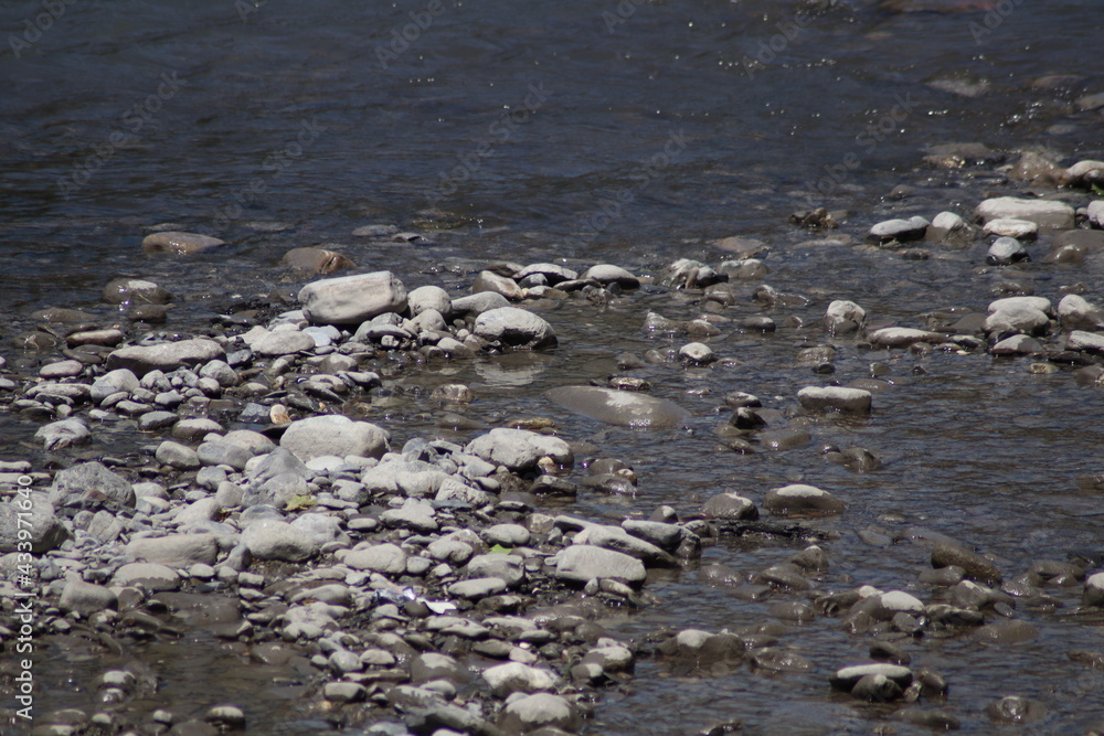 Obraz premium water and stones