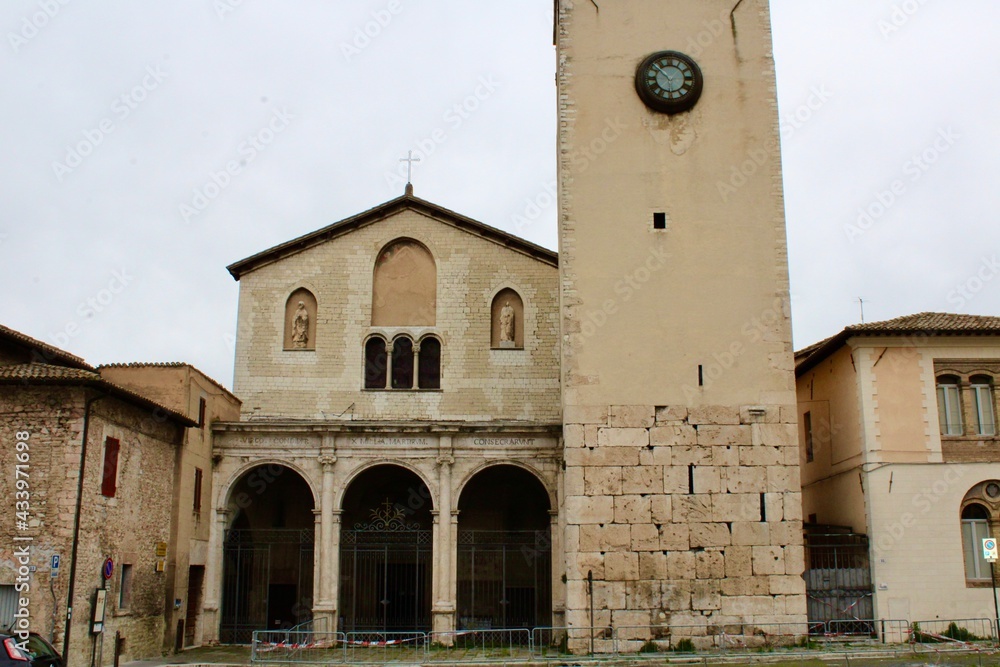 Fototapeta premium church of st francis of town