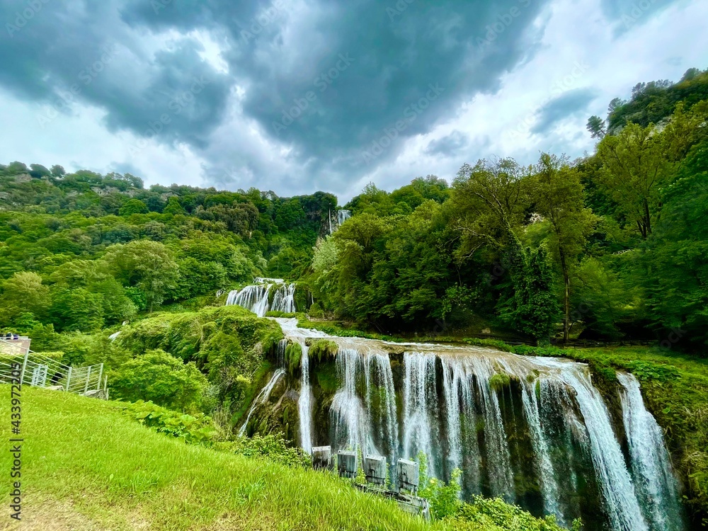 waterfall in the forest