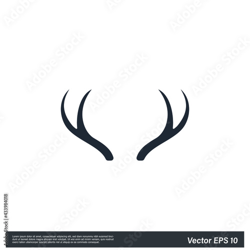 bull horn Icon Vector illustration simple design element