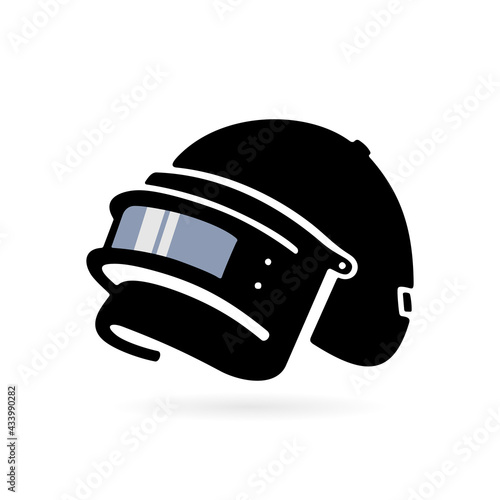 helmet level 3 vector symbol