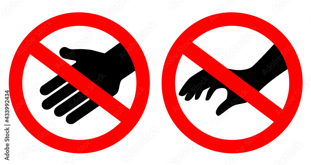 Do not touch vector sign - obrazy, fototapety, plakaty 
