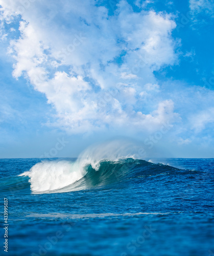 Fototapeta Naklejka Na Ścianę i Meble -  big sea wave