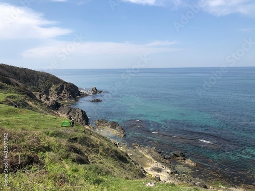 view of the coast of the sea